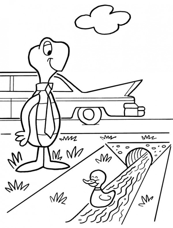 Coloring Pages - Snappy Turtle's 